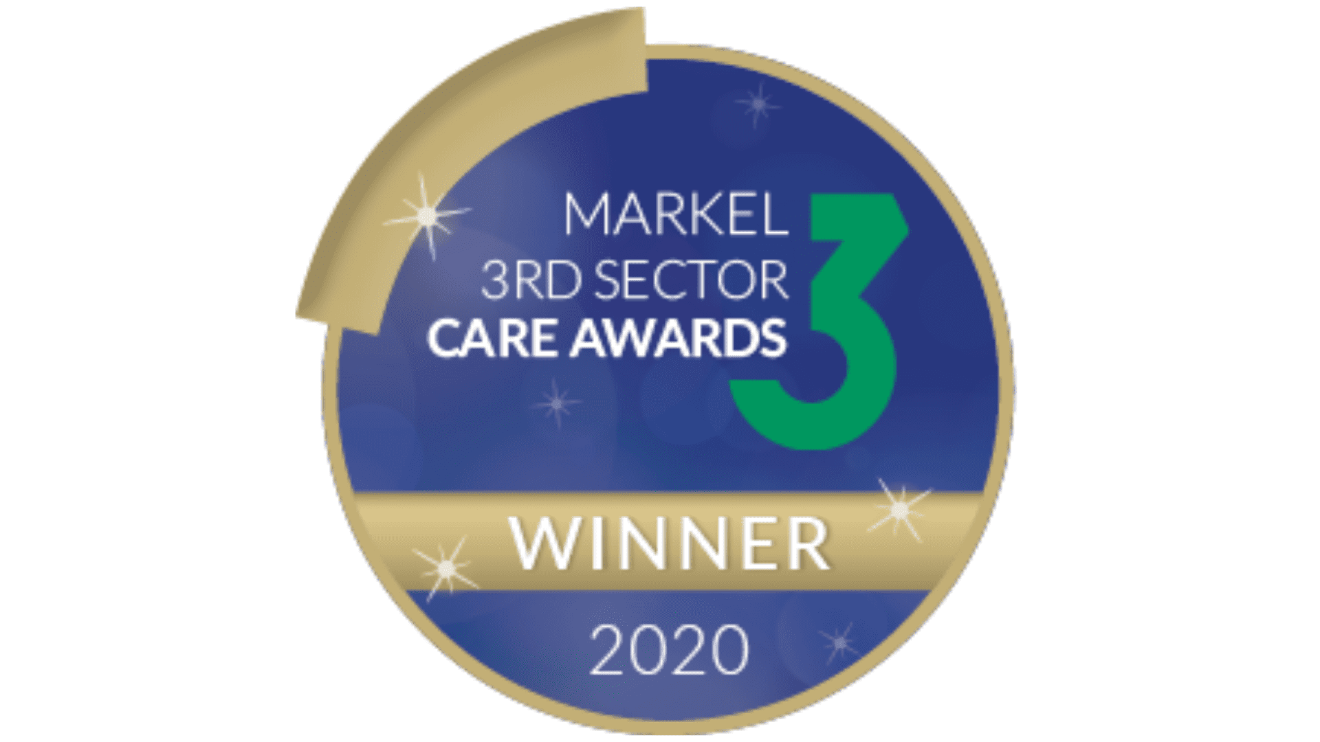 Markel 3rd Sector Care Awards Winner 2020