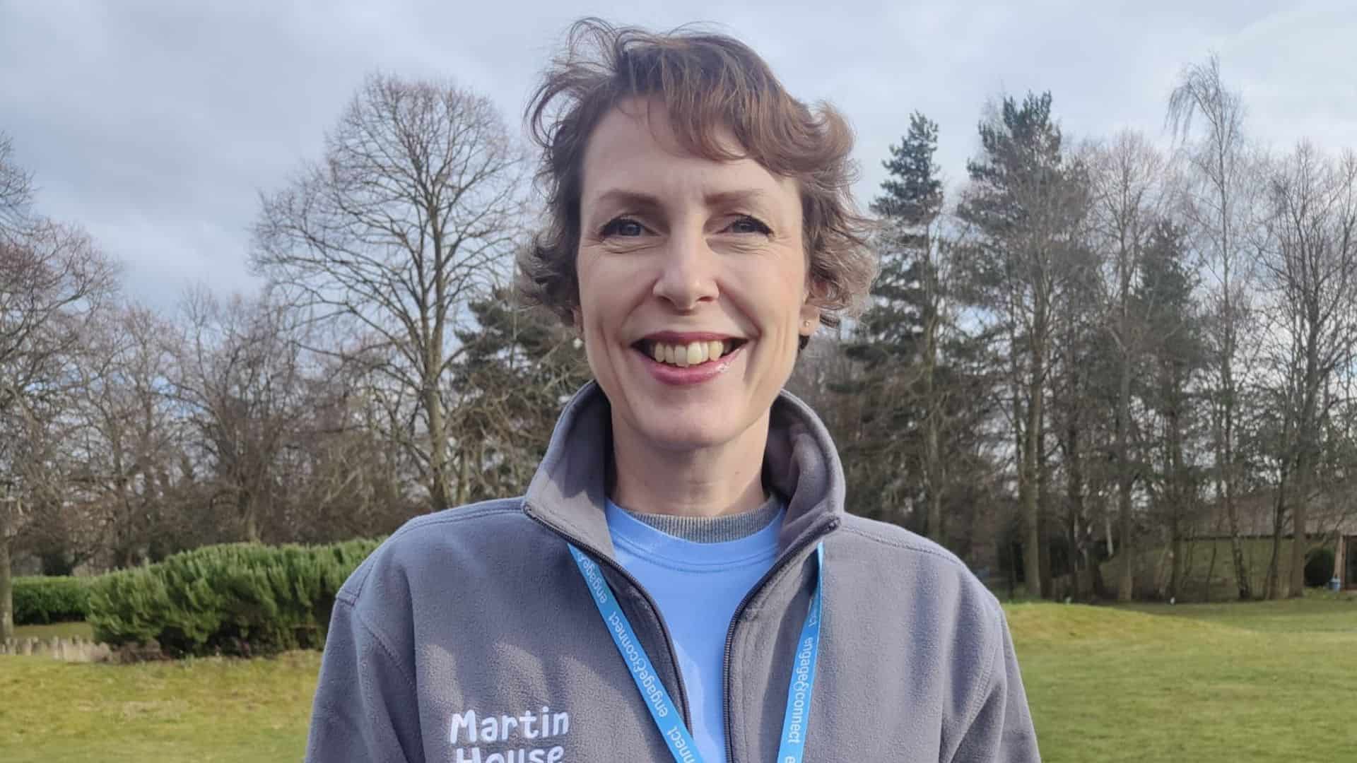 Claire Gittins Claire smiling.