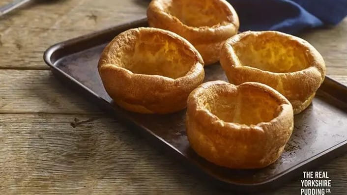Yorkshire Puddings on tray