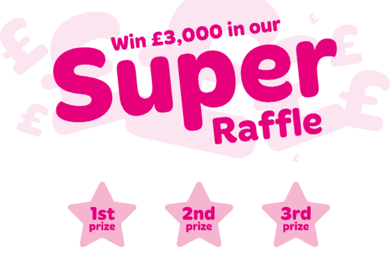 Super Raffle 2024 Logo Prize Lock Up RGB Super Raffle 2024 Logo Prize Lock Up RGB