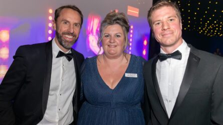 Gareth Southgate, Clair Holdsworth, Jack Harrison