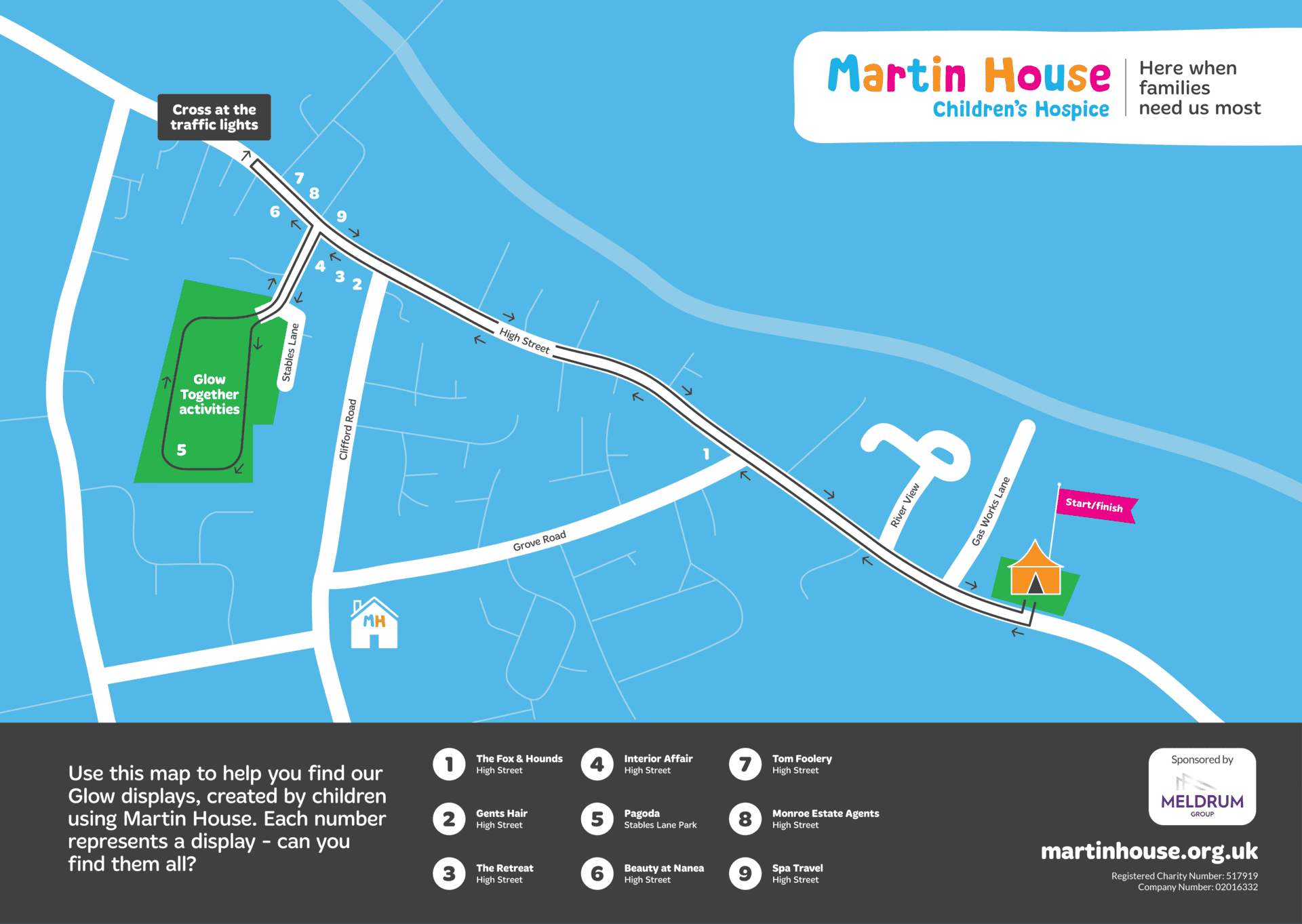 Glow Together 2024 Digital Map