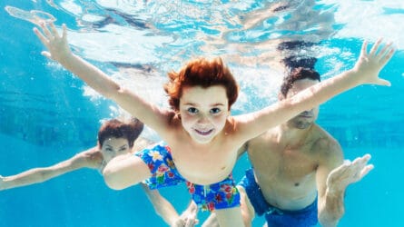 The Big Swim Landing Page Header